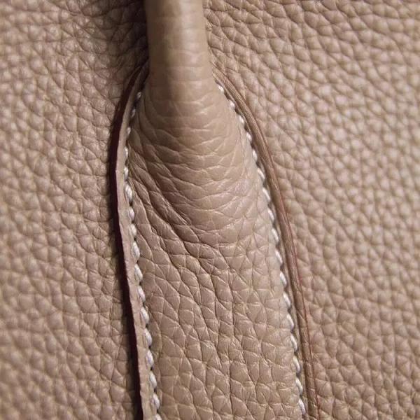 Hermes original calfskin garden party 36 bag G0360 apricot