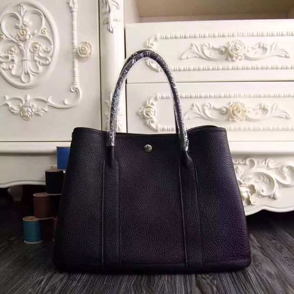 Hermes original calfskin garden party 30 bag G0030 black