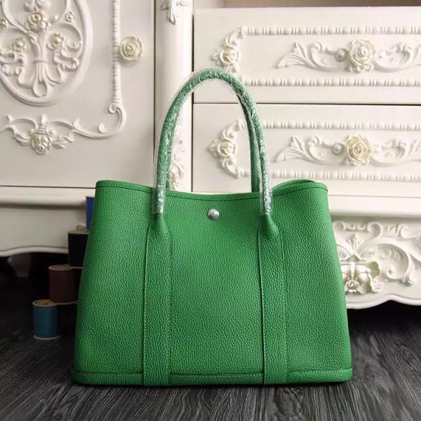 Hermes original calfskin garden party 30 bag G0030 green