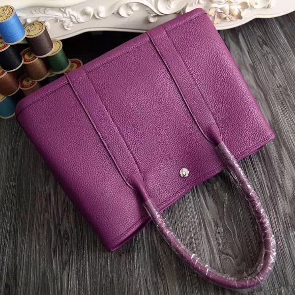 Hermes original calfskin garden party 30 bag G0030 purple