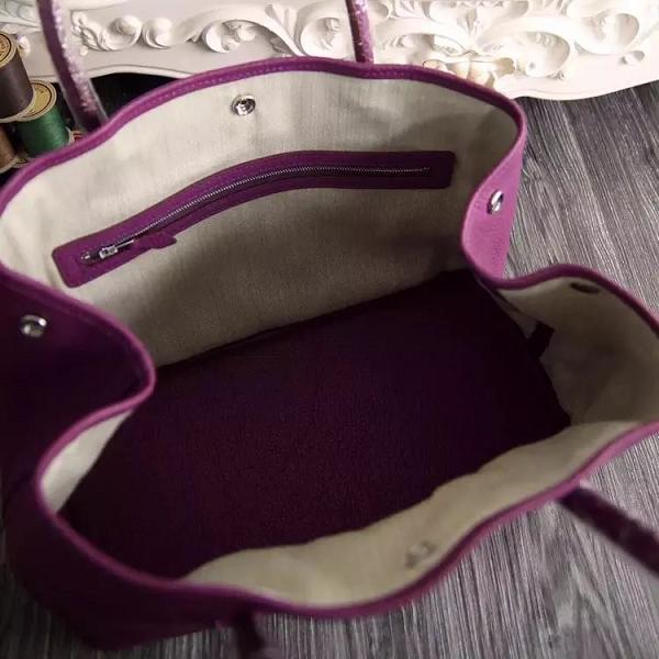 Hermes original calfskin garden party 30 bag G0030 purple