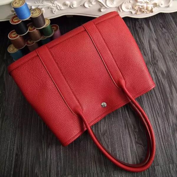 Hermes original calfskin garden party 36 bag G0360 red