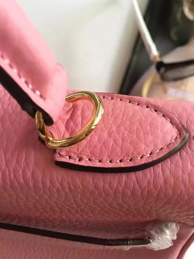 Hermes togo leather kelly 32 bag K032 pink