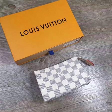 Louis Vuitton damier azur toiletry pouch 15 M47546 white