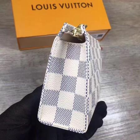 Louis Vuitton damier azur toiletry pouch 15 M47546 white