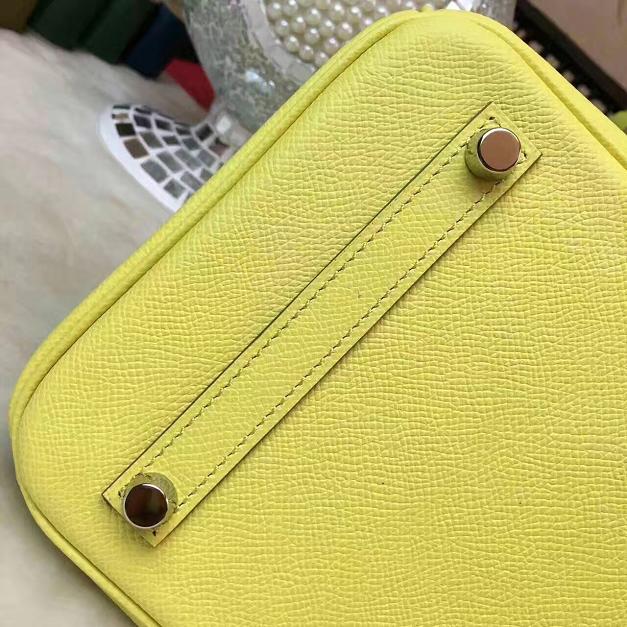 Hermes original epsom leather birkin 30 bag H30 lemon yellow