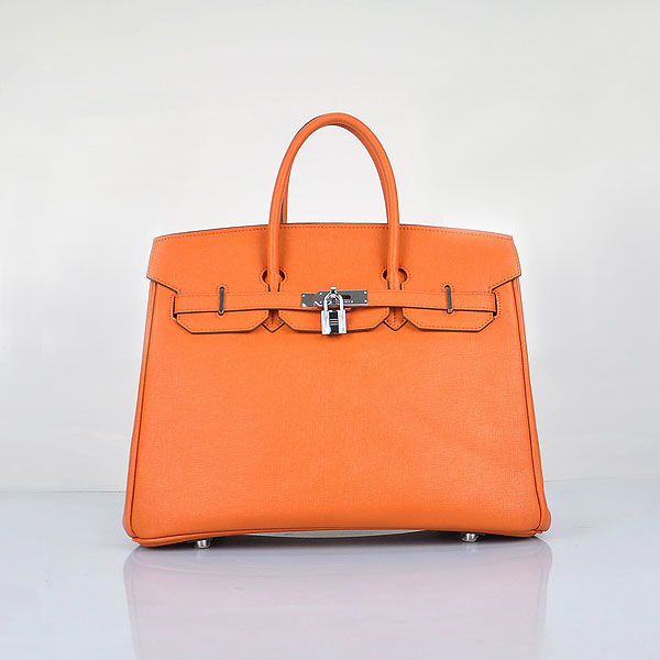 Hermes original epsom leather birkin 30 bag H30 orange