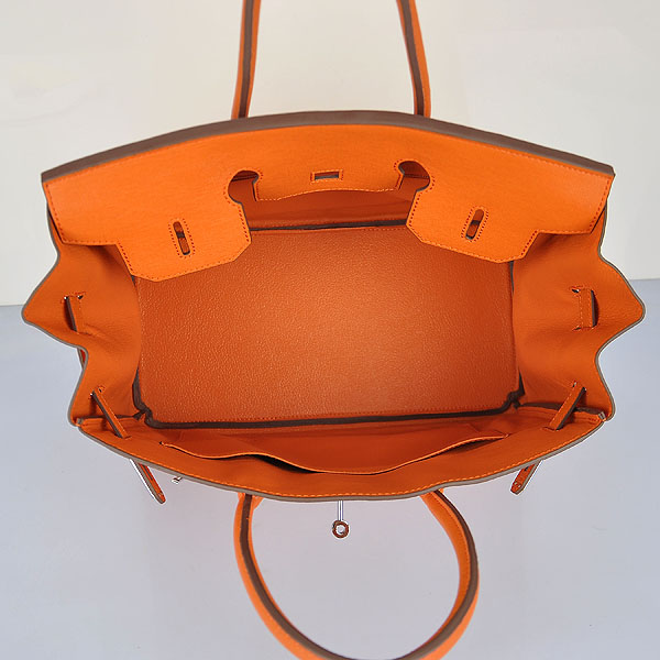 Hermes original epsom leather birkin 30 bag H30 orange