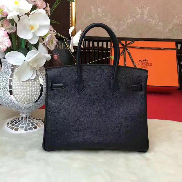 Hermes original epsom leather birkin 35 bag H35-3 black