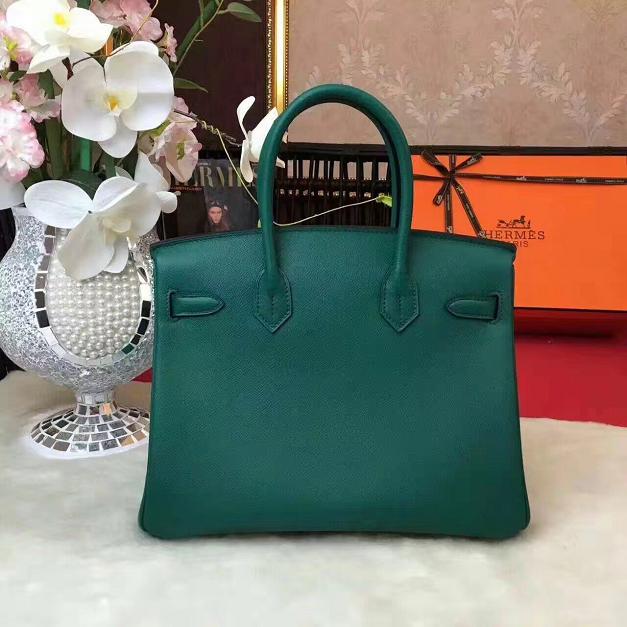 Hermes original epsom leather birkin 35 bag H35-3 green