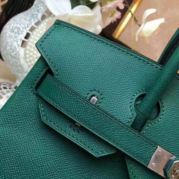 Hermes original epsom leather birkin 35 bag H35-3 green