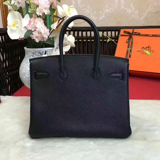 Hermes original togo leather birkin 35 bag H35-1 black