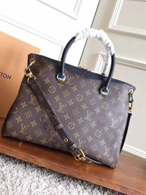 Louis Vuitton original monogram canvas pallas M42756 black