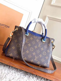 Louis Vuitton original monogram pallas BB M42960 royal blue