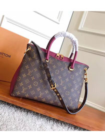 Louis Vuitton original monogram pallas BB M42961 bordeaux