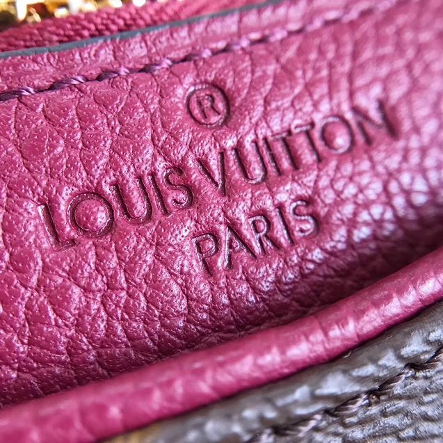 Louis Vuitton original monogram pallas BB M42961 bordeaux