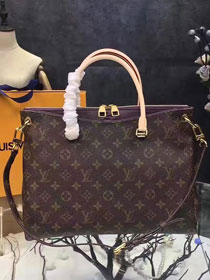 Louis Vuitton original monogram canvas pallas M42810 purple