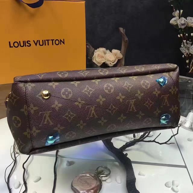 Louis Vuitton original monogram canvas pallas M42810 purple