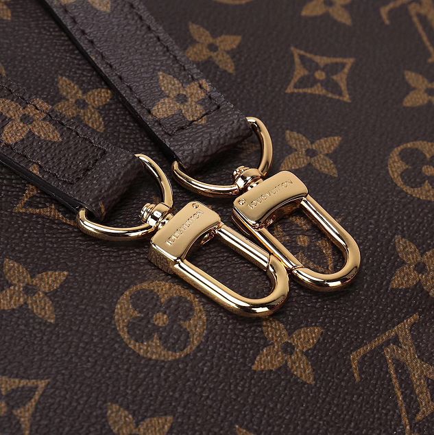 Louis Vuitton original monogram canvas pallas M42810 red