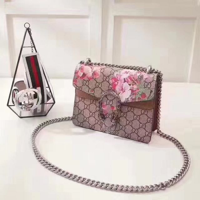 2017 GG dionysus blooms mini bag 421970 apricot