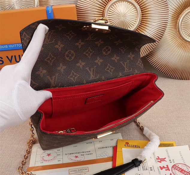 2018 louis vuitton original monogram saint placide M43713 red