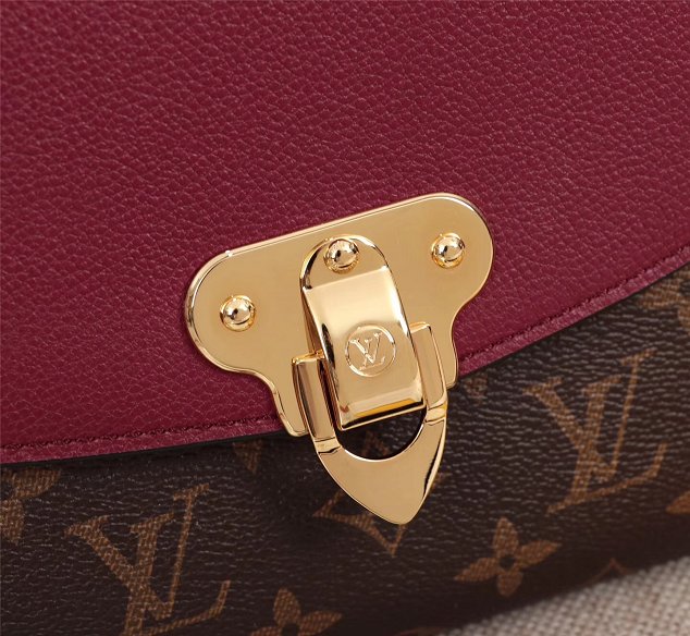 2018 louis vuitton original monogram saint placide M43715 bordeaux