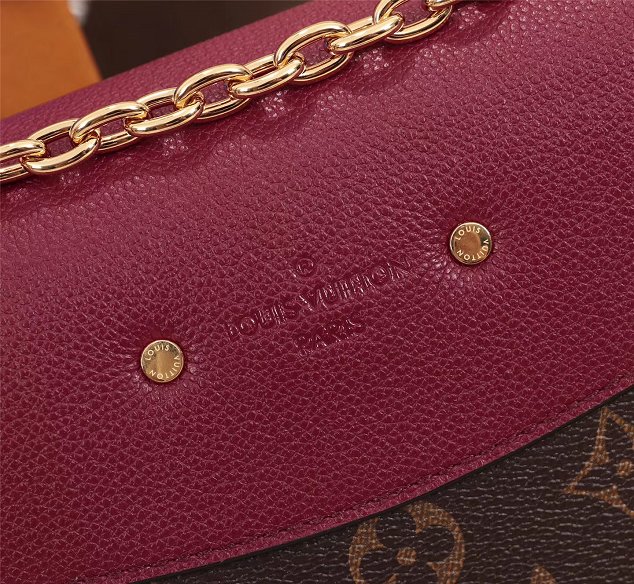 2018 louis vuitton original monogram saint placide M43715 bordeaux