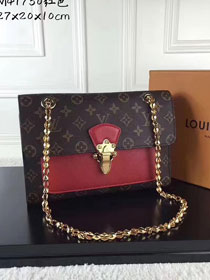 2018 louis vuitton original monogram victoire M41731 red