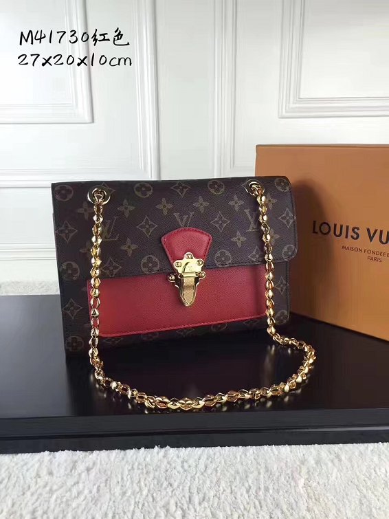 2018 louis vuitton original monogram victoire M41731 red