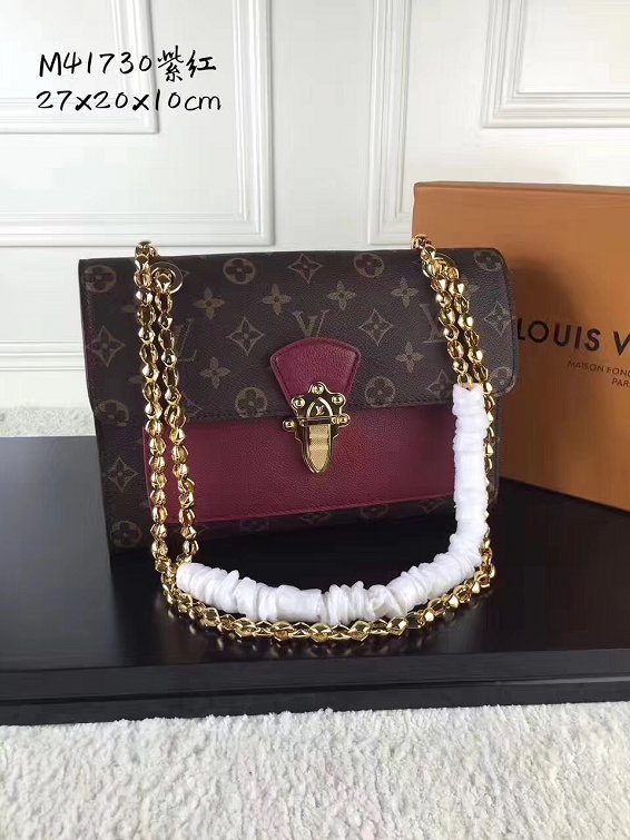 2018 louis vuitton original monogram victoire M41732 bordeaux