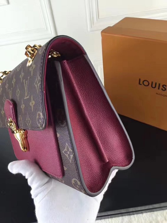 2018 louis vuitton original monogram victoire M41732 bordeaux