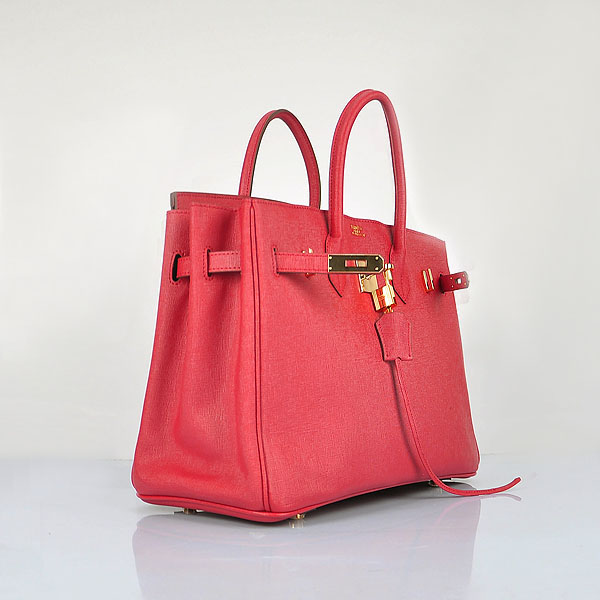 Hermes original epsom leather birkin 30 bag H30 red