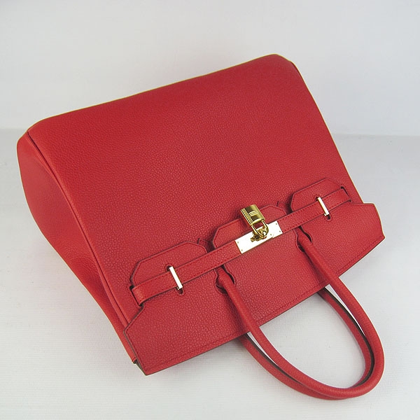 Hermes original togo leather birkin 30 bag H30-1 red