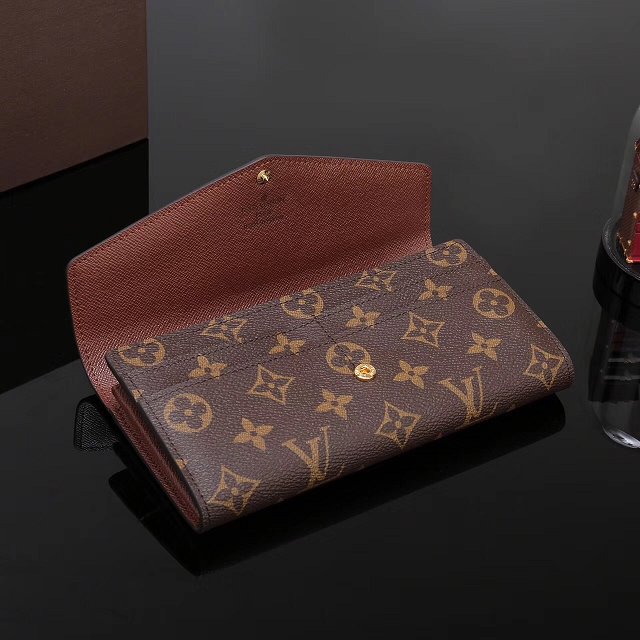 Louis vuitton monogram canvas sarah wallet M60531