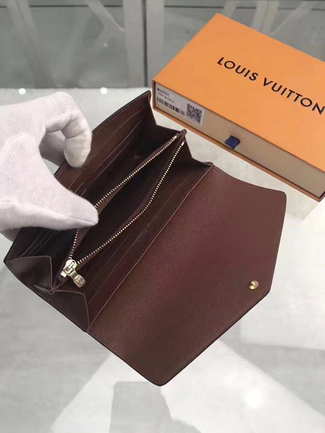 Louis vuitton monogram canvas sarah wallet M60531