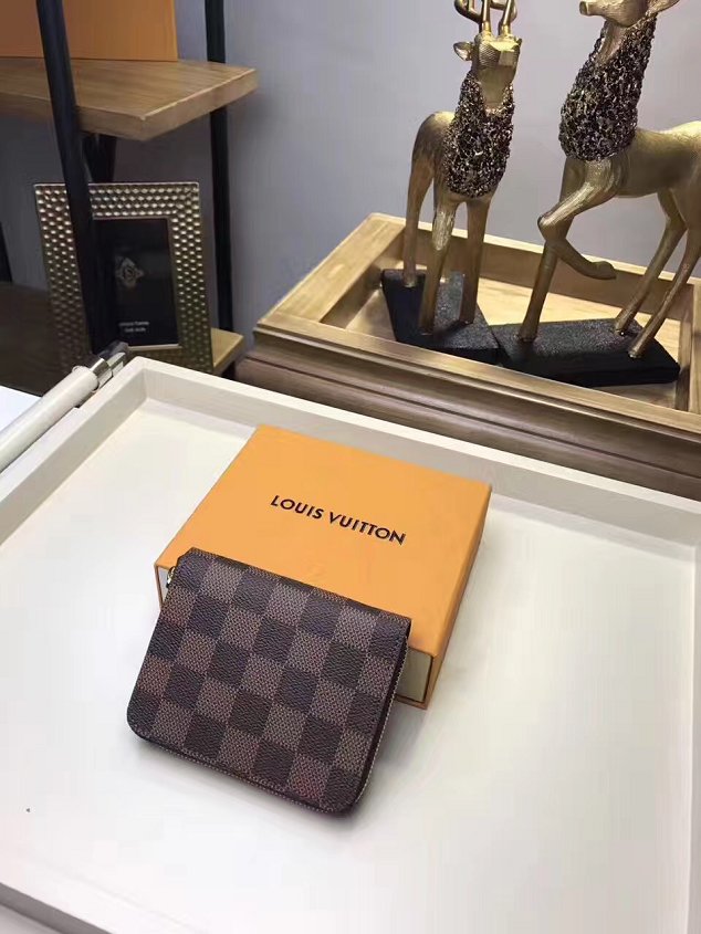 Louis vuitton damier ebene zippy coin purse N63070