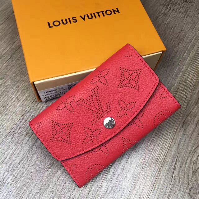 Louis vuitton mahina anae coin purse M64050 red