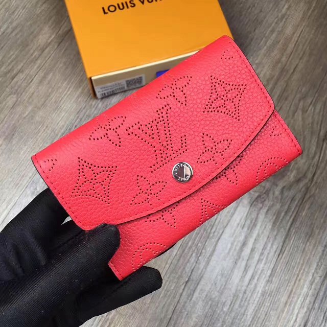 Louis vuitton mahina anae coin purse M64050 red