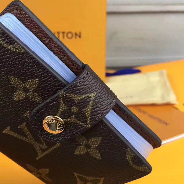 Louis vuitton monogram canvas business card holder M61722