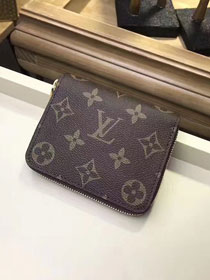 Louis vuitton monogram canvas zippy coin purse M60067