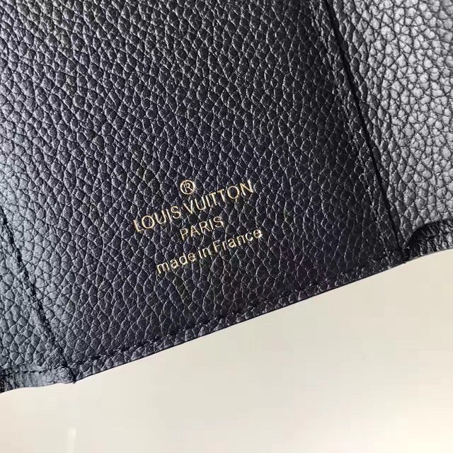 Louis vuitton monogram empreinte victorine wallet M64061 black