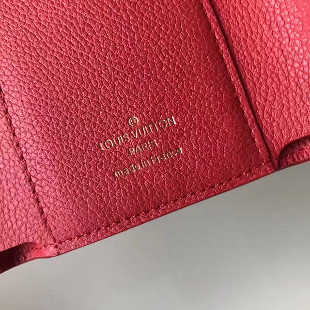 Louis vuitton monogram empreinte victorine wallet M64061 red