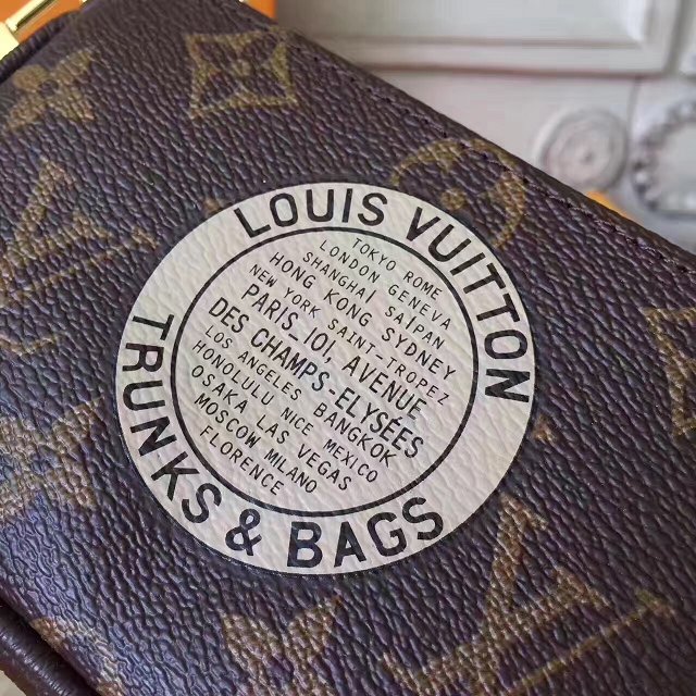 2017 louis vuitton origianl damier azur mini pochette accessoires M58009 