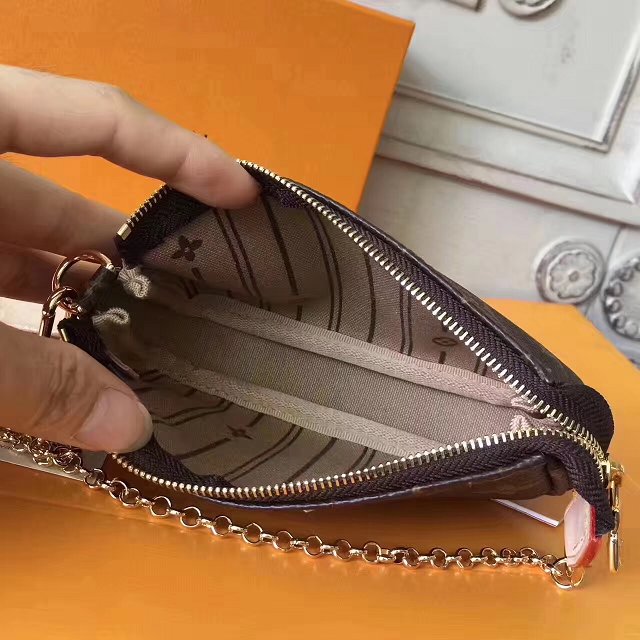 2017 louis vuitton origianl damier azur mini pochette accessoires M58009 