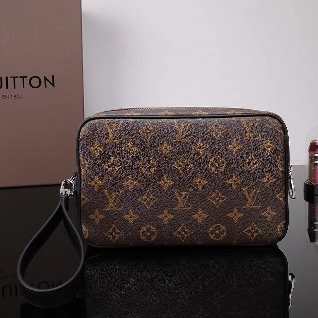 Louis vuitton monogram canvas kasai clutch M42838