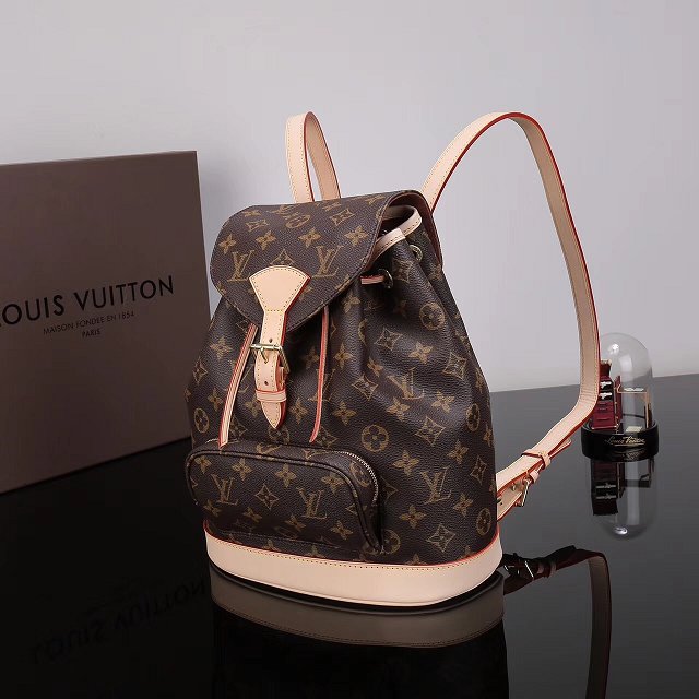 Louis vuitton original monogram canvas backpack mm M51136