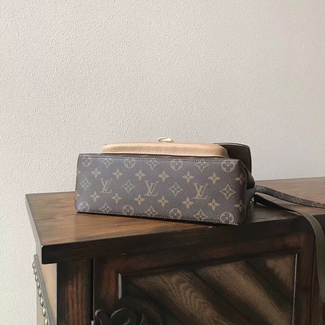 2018 louis vuitton original monogram marignan messenger bag M44257 apricot