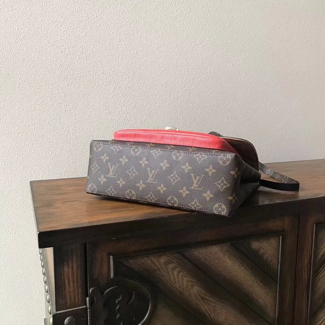 2018 louis vuitton original monogram marignan messenger bag M44286 red