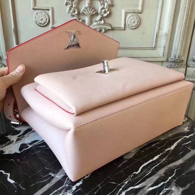 Louis vuitton original calfskin bag mylockme M53504 pink