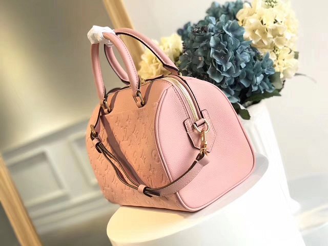 Louis vuitton original monogram empreinte speedy 25 M42401 pink